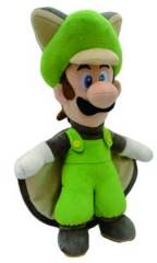 SUPER MARIO BROS FLYING SQUIRREL LUIGI 15IN PLUSH